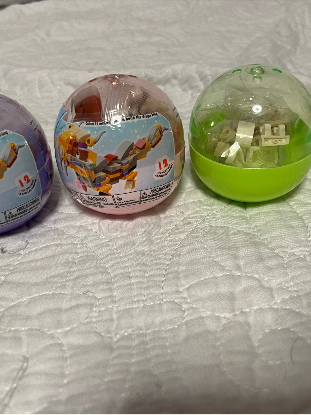 Buildable Animal Capsule Toy - Pink Modular Blocks - Picture 6 of 7